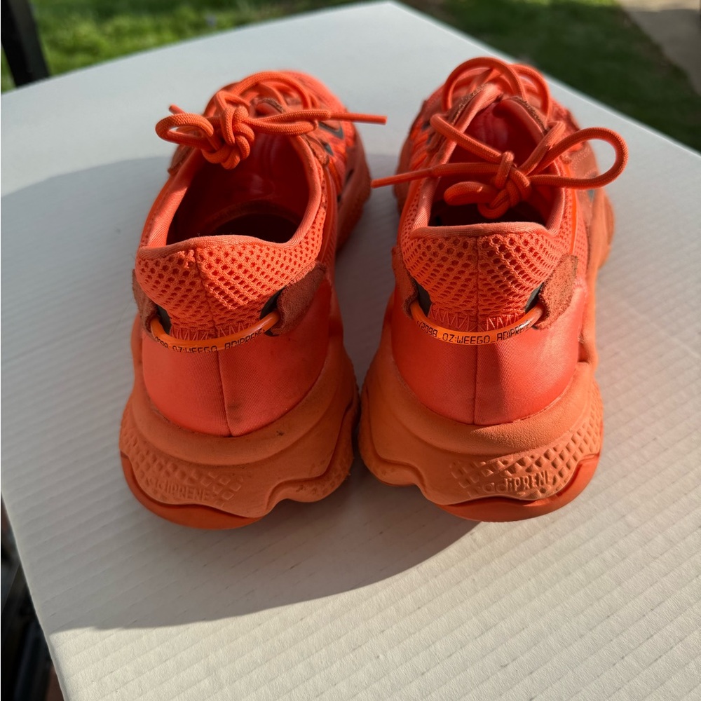 adidas Originals Ozweego Men's Lace-Up Sneakers, Orange, Size 11 - Picture 7 of 8